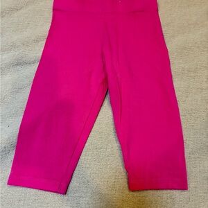 Boden Cropped Leggings, four pairs, new without tags. Pink, blue, green, yellow